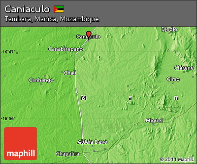 Political Map of Caniaculo