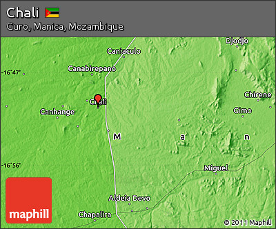 Political Map of Chali