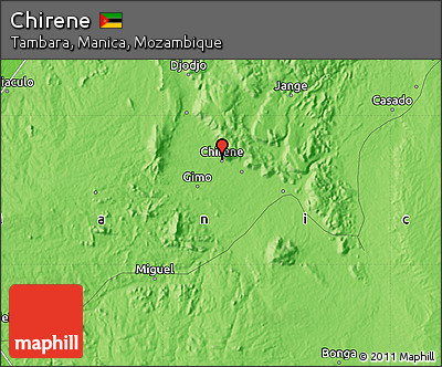 Political Map of Chirene