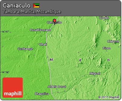 Political Map of Caniaculo