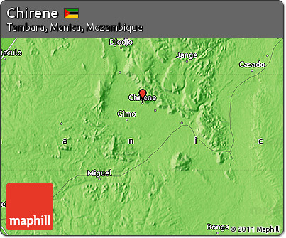 Political Map of Chirene
