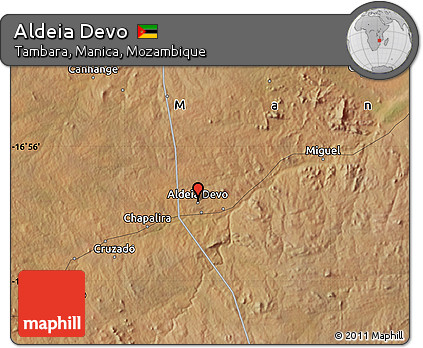 Satellite Map of Aldeia Devo