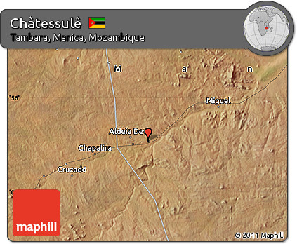 Satellite Map of Chàtessulê
