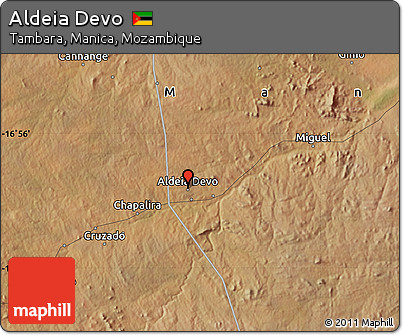 Satellite Map of Aldeia Devo