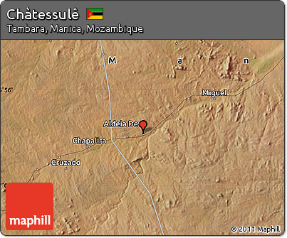 Satellite Map of Chàtessulê