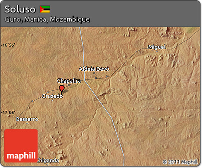Satellite Map of Soluso