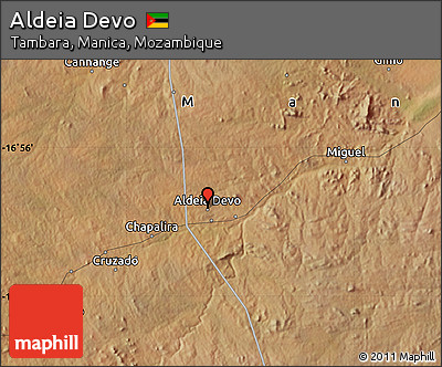 Satellite Map of Aldeia Devo