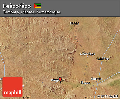 Satellite Map of Feècoféco