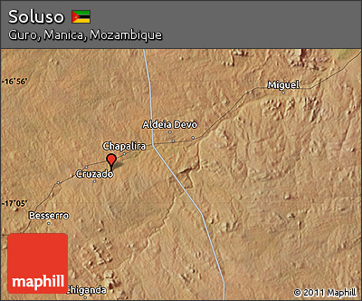 Satellite Map of Soluso