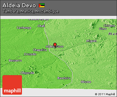 Political Panoramic Map of Aldeia Devo
