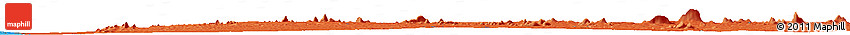 Political Horizon Map of the Area around 16° 59' 54" S, 35° 46' 29" E
