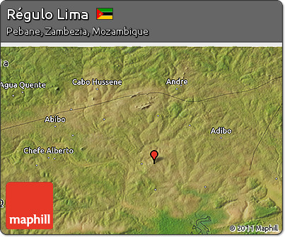 Satellite 3D Map of Régulo Lima