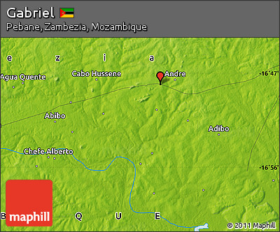 Physical Map of Gabriel
