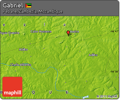 Physical Map of Gabriel