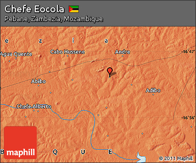 Political Map of Chefe Eocola