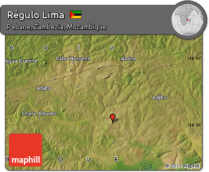 Satellite Map of Régulo Lima