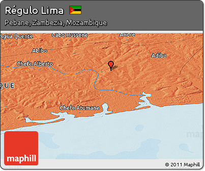 Political Panoramic Map of Régulo Lima