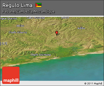 Satellite Panoramic Map of Régulo Lima
