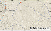 Shaded Relief Map of the area around 16° 59' 54" S, 47° 31' 29" W
