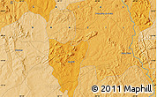 Political Map of the area around 16° 59' 54" S, 50° 4' 30" W