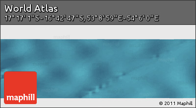 Satellite Panoramic Map of the Area around 16° 59' 54" S, 53° 37' 30" E