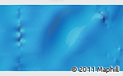 Physical 3D Map of the area around 16° 59' 54" S, 55° 19' 30" E
