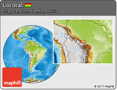 Physical Location Map of Locotal