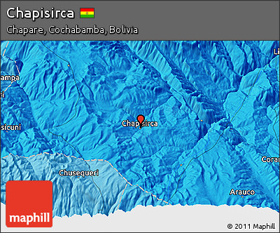 Political 3D Map of Chapisirca