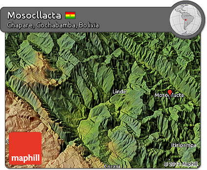 Satellite 3D Map of Mosocllacta