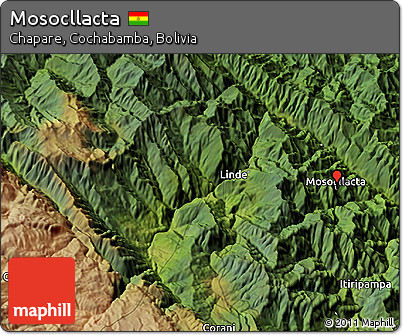 Satellite 3D Map of Mosocllacta