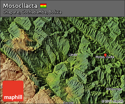 Satellite 3D Map of Mosocllacta