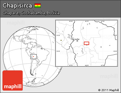 Blank Location Map of Chapisirca
