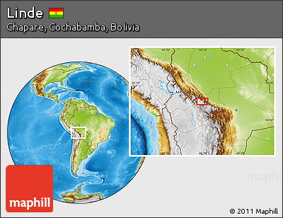 Physical Location Map of Linde