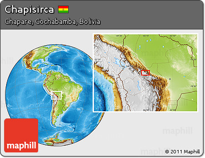 Physical Location Map of Chapisirca