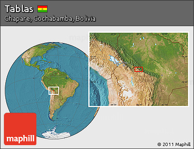 Satellite Location Map of Tablas