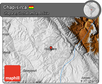 Physical Map of Chapisirca