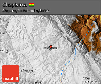 Physical Map of Chapisirca