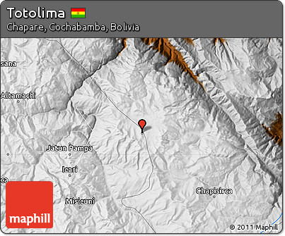 Physical Map of Totolima