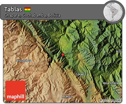 Satellite Map of Tablas
