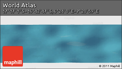 Satellite Panoramic Map of the Area around 16° 59' 54" S, 6° 52' 30" E