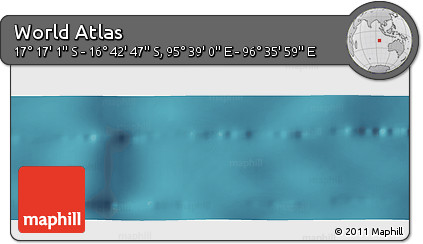 Satellite Panoramic Map of the Area around 16° 59' 54" S, 96° 7' 30" E