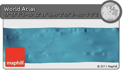 Satellite Panoramic Map of the Area around 16° 59' 54" S, 99° 31' 30" E
