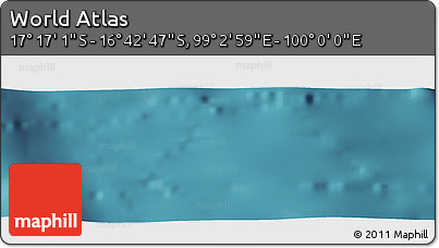 Satellite Panoramic Map of the Area around 16° 59' 54" S, 99° 31' 30" E