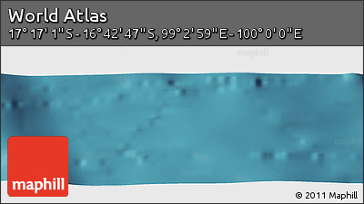 Satellite Panoramic Map of the Area around 16° 59' 54" S, 99° 31' 30" E