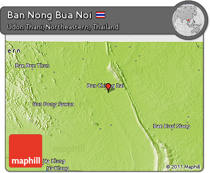 Physical 3D Map of Ban Nong Bua Noi