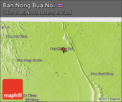 Physical 3D Map of Ban Nong Bua Noi