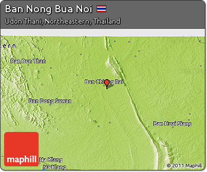 Physical 3D Map of Ban Nong Bua Noi