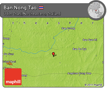 Physical Map of Ban Nong Tao