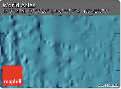 Satellite Map of the Area around 17° 20' 20" N, 106° 10' 30" W