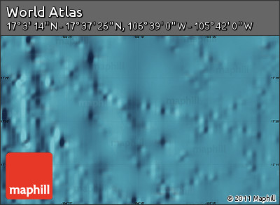 Satellite Map of the Area around 17° 20' 20" N, 106° 10' 30" W